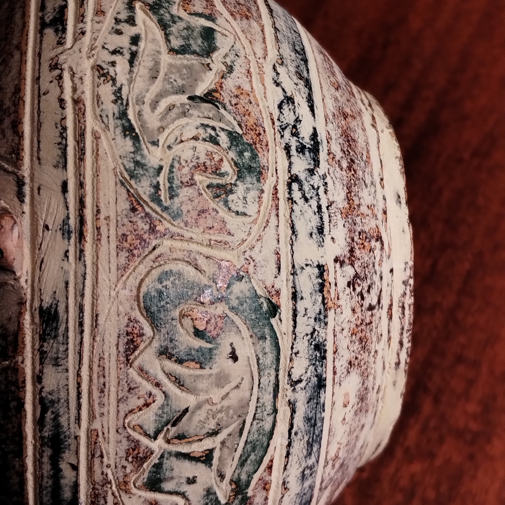Ceramic Vase with Geometric Patterns - Picture 12 of 15